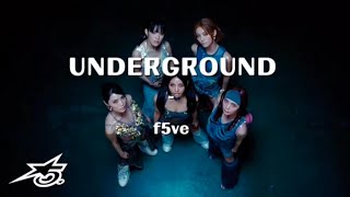 [JPOP] "F5VE-UNDERGROUND" Dance Practice Mirrored Tutorial
