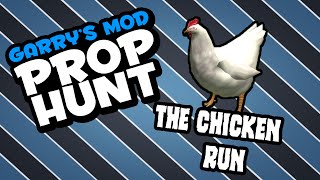 Gmod Ep.1 PROP HUNT - THE CHICKEN RUN W/ FRIENDS !