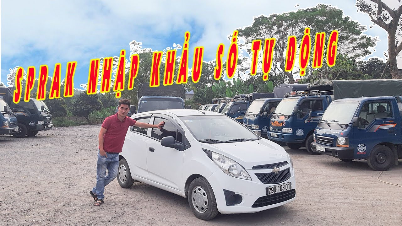 Chevrolet Spark Van cũ  xe che nắng mưa giá rẻ