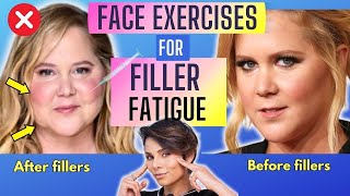 Face Exercises for Lower Face to Stop FILLER FATIGUE that