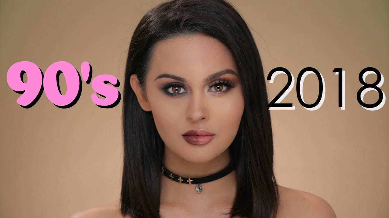 90s VS 2018 MAKEUP TUTORIAL YouTube