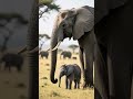 Elephant Gestation and Calf Care#Elephants #WildlifeFacts #NatureLovers #AnimalKingdom #BabyElephant