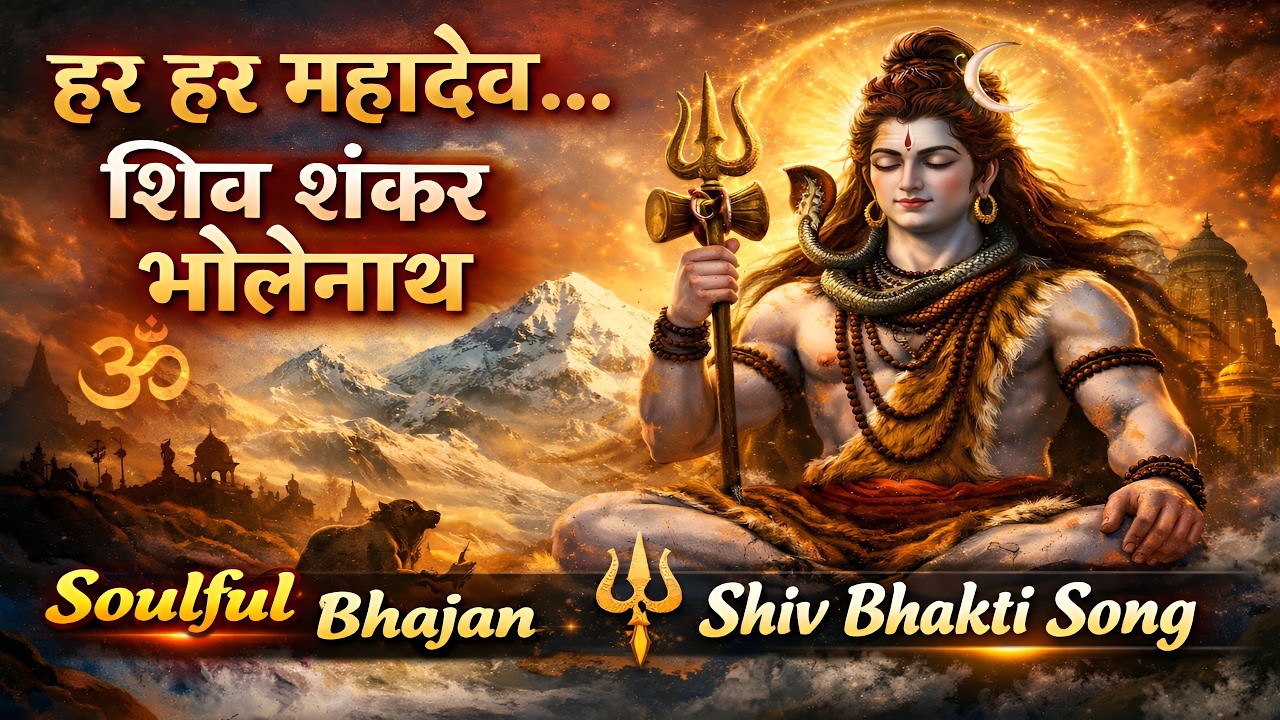 हर हर महादेव… शिव शंकर भोलेनाथ | Soulful Mahadev Bhajan | Shiv Bhakti Song  @Inner Echo