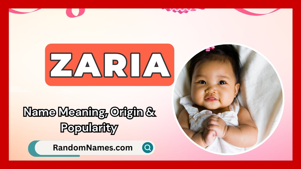 Zaria - Baby Girl Name Meaning, Origin & Popularity - RandomNames.com