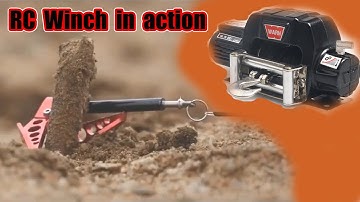 Automatic Winch and Wireless Remote Controller in Action | miniVersion RC