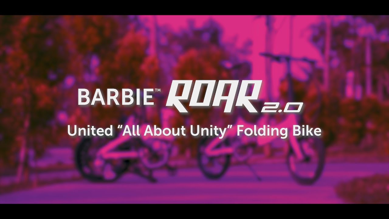 Barbie™ Roar 2.0 - Folding Bike by United Bike