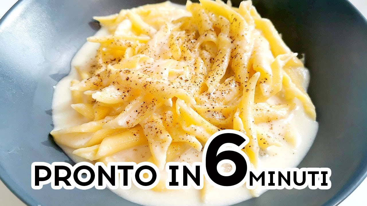 STROZZAPRETI AI QUATTRO FORMAGGI IN 6 MINUTI? 
