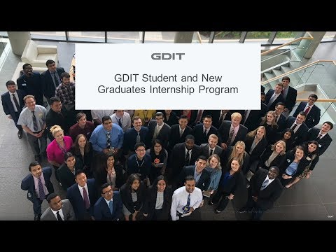 GDIT Student and New Graduates Internship Program
