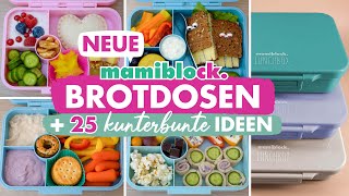 25 schnelle & kunterbunte Ideen für die Brotdose 😋🥯| Kindergarten & Schule | mamiblock