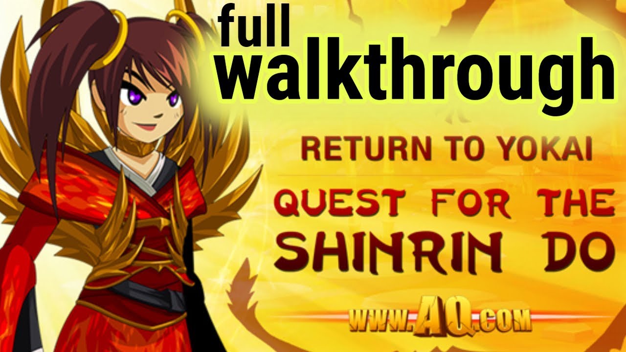 AQW - Quest For The SHINRIN DO - Full Walkthrough