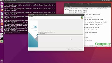 How to Install VMware Workstation 14 on Ubuntu | Computer Guru Hub Sumit Kumar Nager