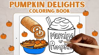Creating a Hand-Drawn Pumpkin Treats Coloring Book for Amazon KDP || Coloring Book Journey