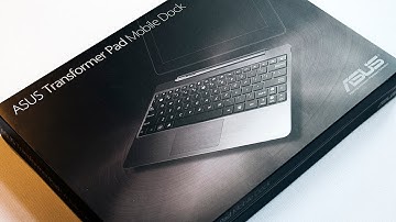 ASUS Transformer Pad Mobile Dock Unboxing and First Look