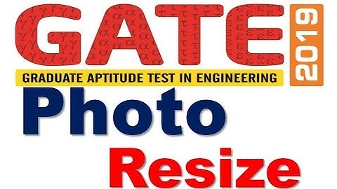 Resize photo for Gate 2019