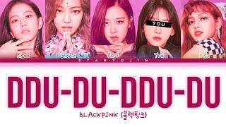 BLACKPINK "DDU-DU-DDU-DU" Lyrics (5 Members Ver.) || You as a member Karaoke screenshot 1