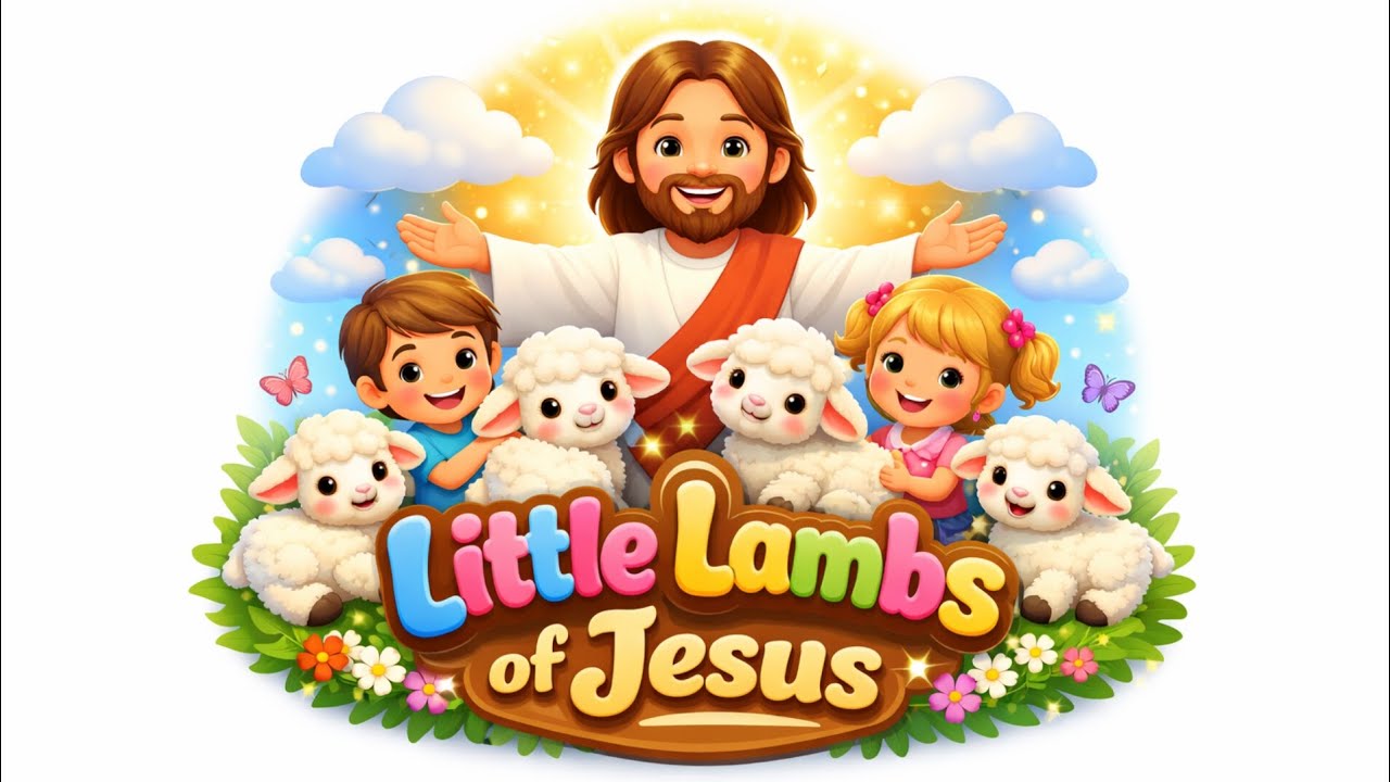 Little Lambs of Jesus 🐑 | 20 Minutes of Christian Songs for Kids