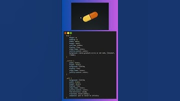 Pill Loader Using HTML CSS #html