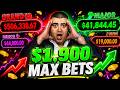 $1,900 Max Bet & EPIC JACKPOT On High Limit Slot In Las Vegas