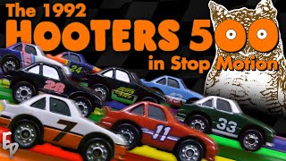 Nascars Greatest Race Animated  The 1992 Hooters 500 In Stop Motion