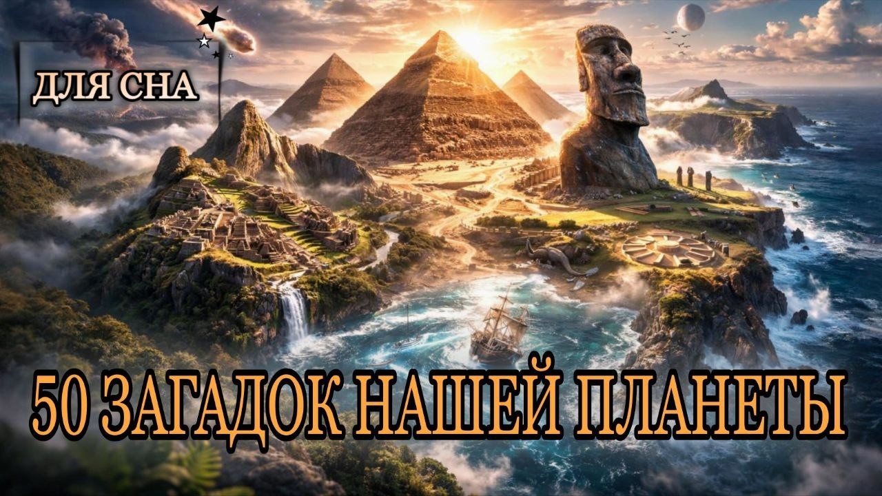 ЛЕКЦИЯ ДЛЯ СНА😴 50 тайн мира, которые наука наконец объяснила