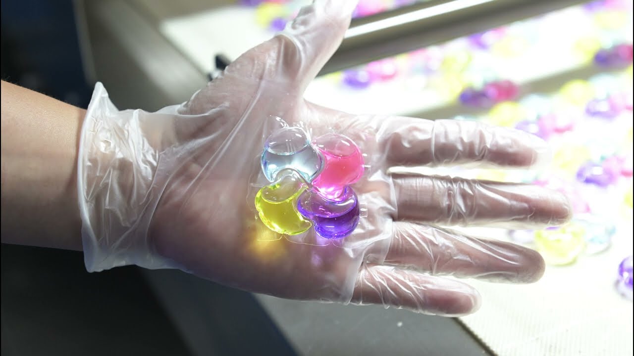 Polyva PVA Water Soluble Film | How Laundry Detergent Pods Is Made