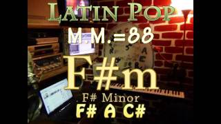 Fm Minor One Chord Vamp Latin Pop MM88