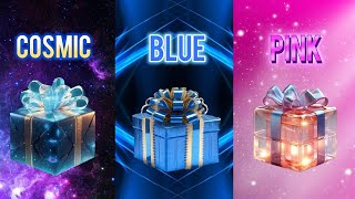 Choose Your Gift from 3 🎁💖🩵🌈👑 3 gift box challenge | #3giftbox #pickonekickone #wouldyourather