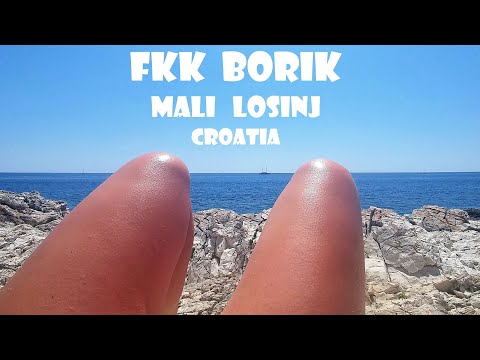 (2/2) Non textil FKK Borik Beach Losinj Hotels&Villas near Cikat Camping Mali Losinj Croatia
