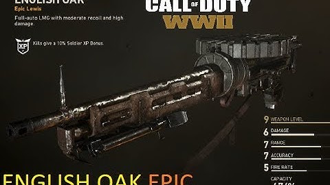 ENGLISH OAK - EPIC LEWIS VARIANT (Call of Duty WWII)