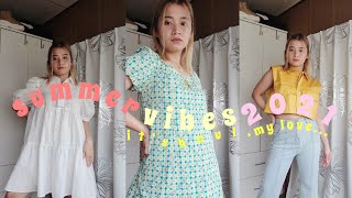 JAPAN: Summer Haul 2021 (Zara, Mercari, Thrift Store, H&M, Birkenstock, Shimamura, Nike) | RINKA