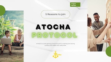5 Reasons to join ATOCHA PROTOCOL