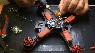 Installing TBS Crossfire Micro on Lum. F4 FC from Cyclone FPV