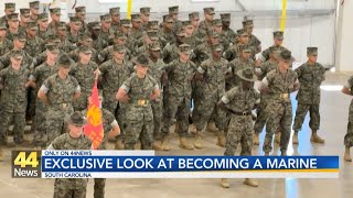 Marines finally see family after 13 weeks at boot camp