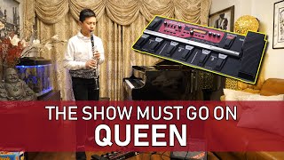 The Show Must Go On Clarinet and Piano Cover Peter Bence Looper Style Cole Lam 12 Years Old