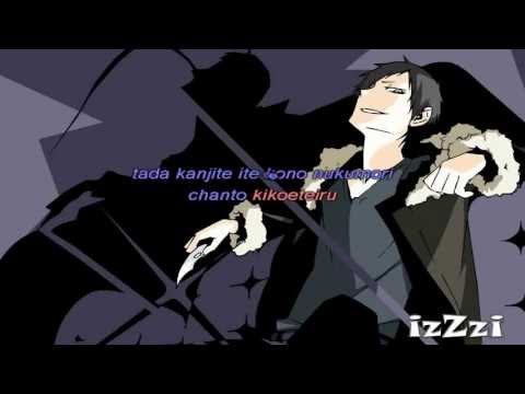 [ KARAOKE] Durarara ED1 - Trust me ( instrumental + lyrics )