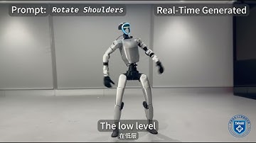 🤖 Speak → Move! #TextOp Creates Smooth Whole-Body Actions Instantly! #TeleAI #AIcontrol #humanoid