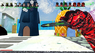 Brutal Strike TDM de_bikinibottom map - Brutal Strike CSGO Mobile - Xiaomi Poco X3 NFC