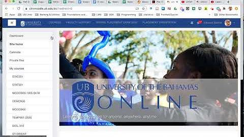Introduction to Moodle - Logging in