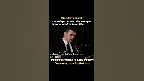 Donald Hoffman  We don t see reality! Doorway to the Future P1