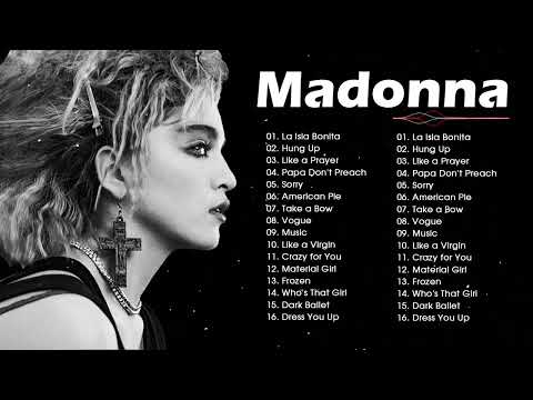 The Best Of Madonna Songs 2022 💕 Madonna Greatest Hits Full Album 💕 La Isla Bonita, Hung Up, ...