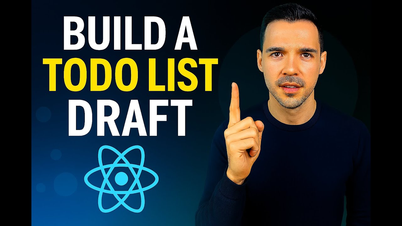Implement the Draft of a TODO List with Reactjs - YouTube