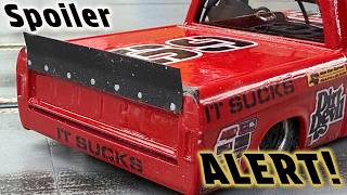 Spoiler Repair for Slot Cars - 3A3D Trucks and Others