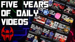 Five Years of Daily Content - Looking Back and Ahead