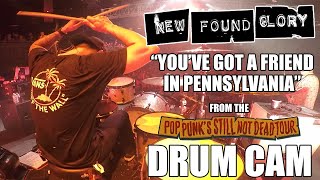 New Found Glory - You&#39;ve Got A Friend in Pennsylvania (Drum Cam) - Philadelphia, PA - 10-3-2021