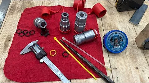 Repair Hydraulic Flat Face Couplers for Pennies (or less)