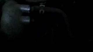 Replacing the knock sensor in a 1991-1993 Subaru Legacy