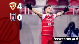 NB I: DVTK–Fehérvár FC 4–0 | összefoglaló