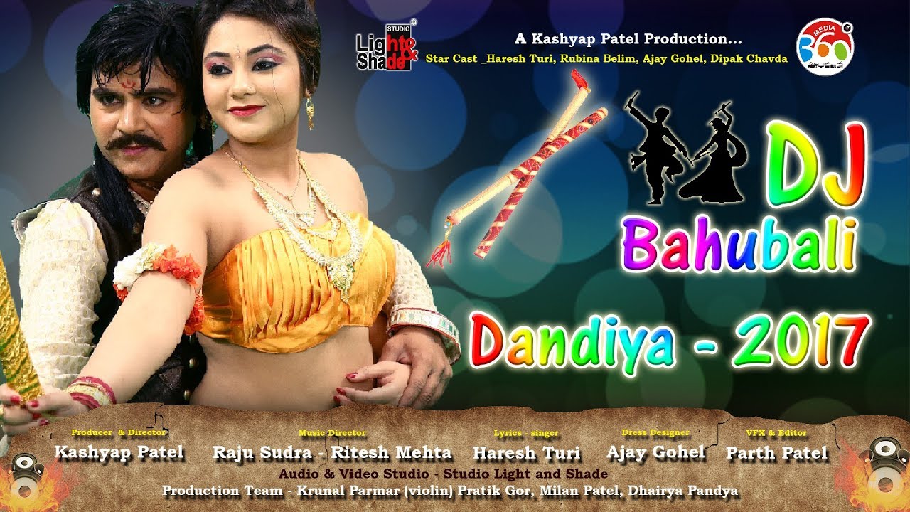 DJ MIX BAHUBALI DANDIYA | HARESH TURI - YouTube
