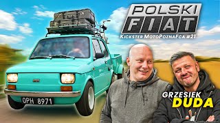 Fiat 126p - MALUCH Grzegorza DUDY! - Kickster MotoPoznaFca #21