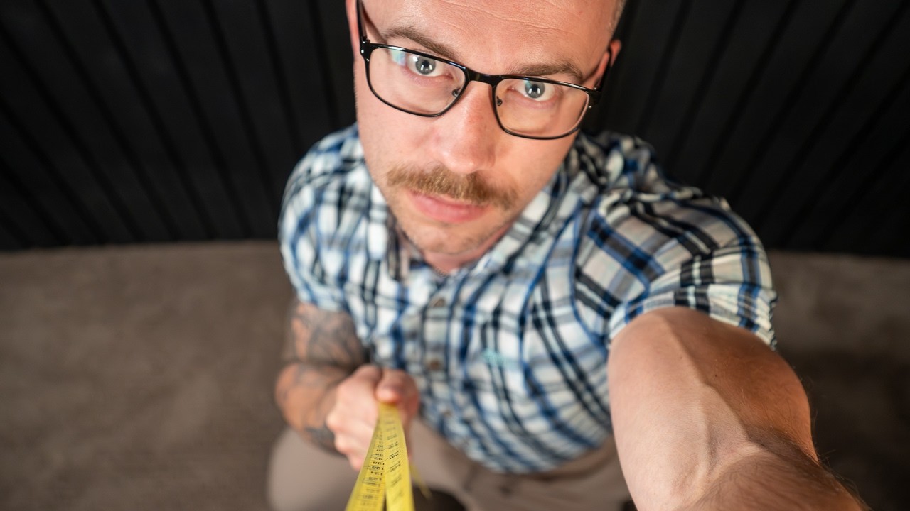 ASMR | On My Knees… Taking Your Measurements Slowly 😏📏